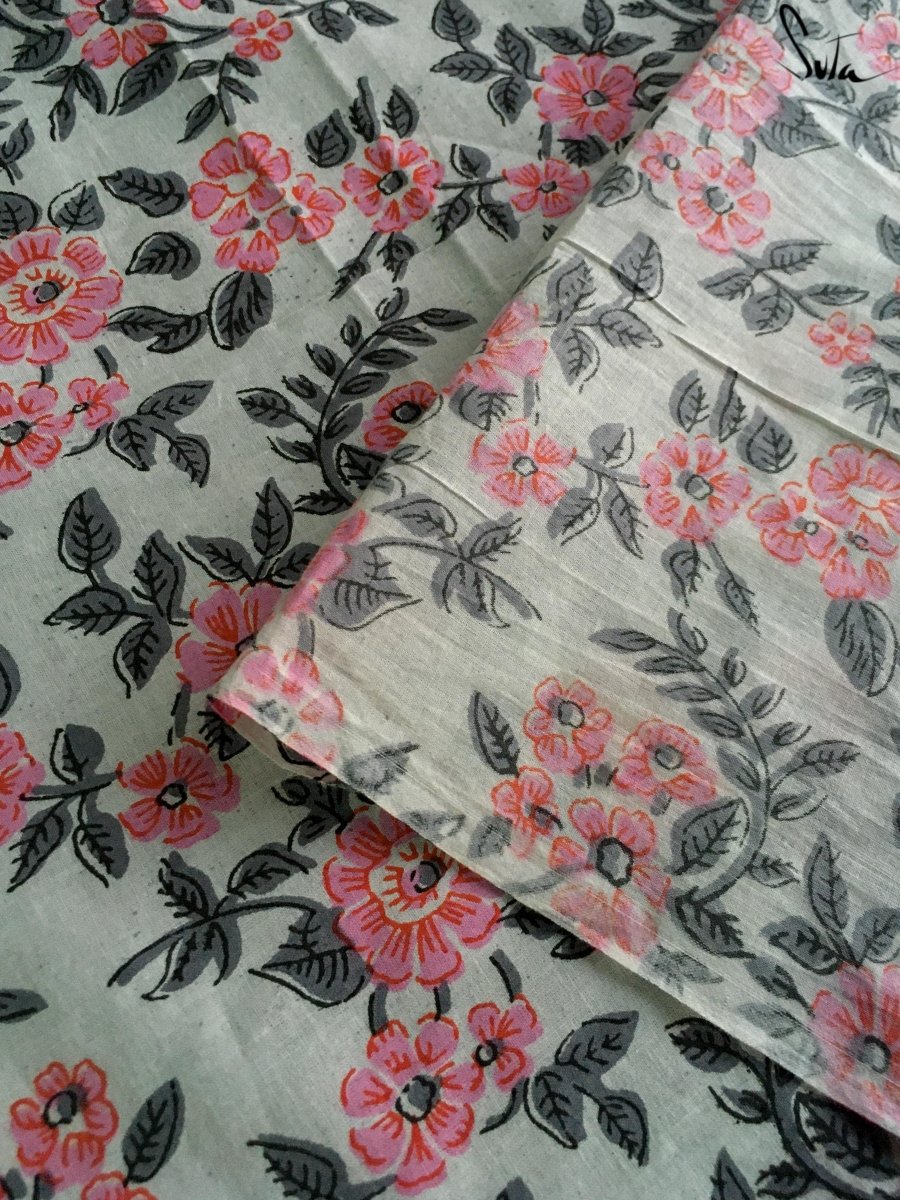 Pretty Peony (Fabric) - suta.in
