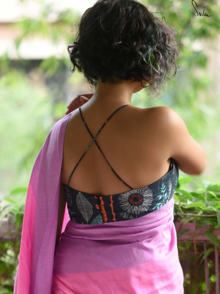 Raina- Flower and leaf (Blouse) - suta.in