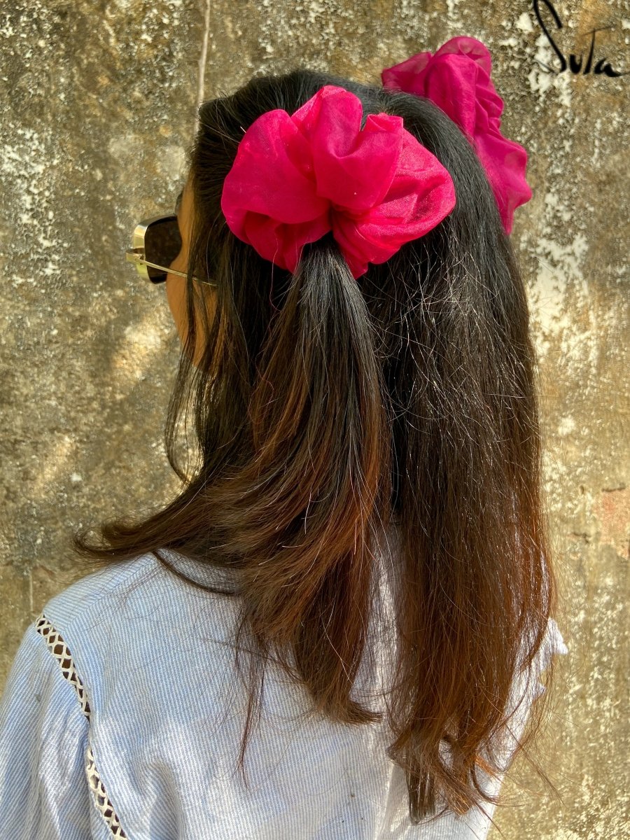 Raspberry Coulis ( Scrunchies ) - suta.in