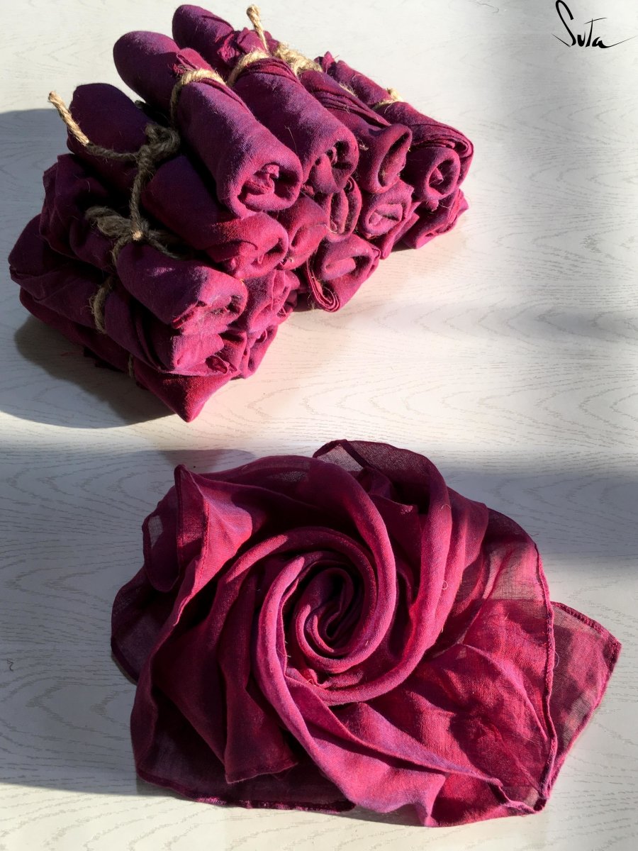 Rose in my pocket (handkerchief) - suta.in