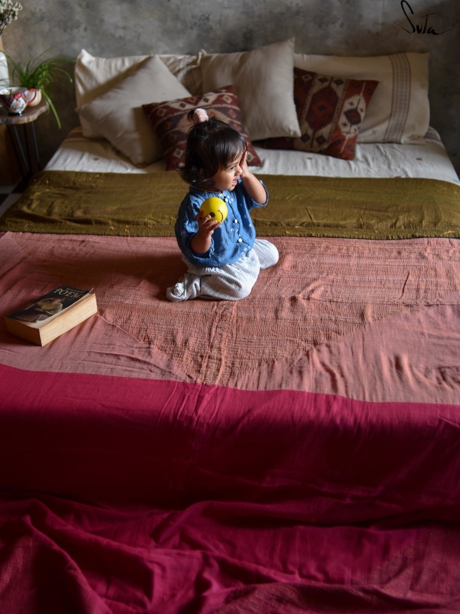 Sun down Sand dunes (Quilt) - suta.in