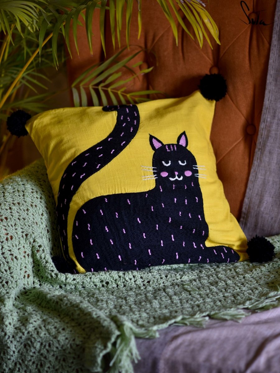 Taxi Purr (Cushion Cover) - suta