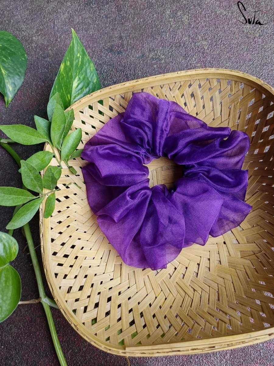 The Purple Rose (Scrunchies) - suta