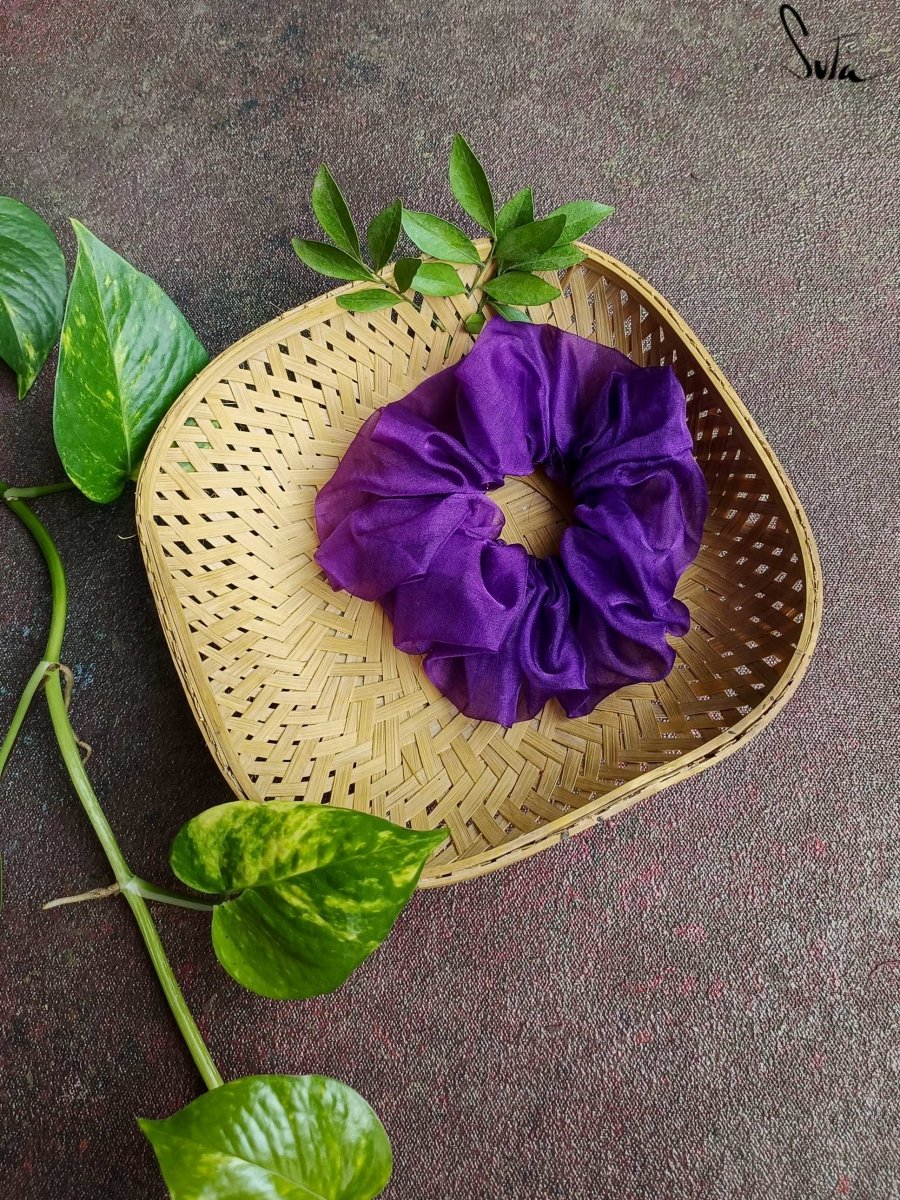 The Purple Rose (Scrunchies) - suta