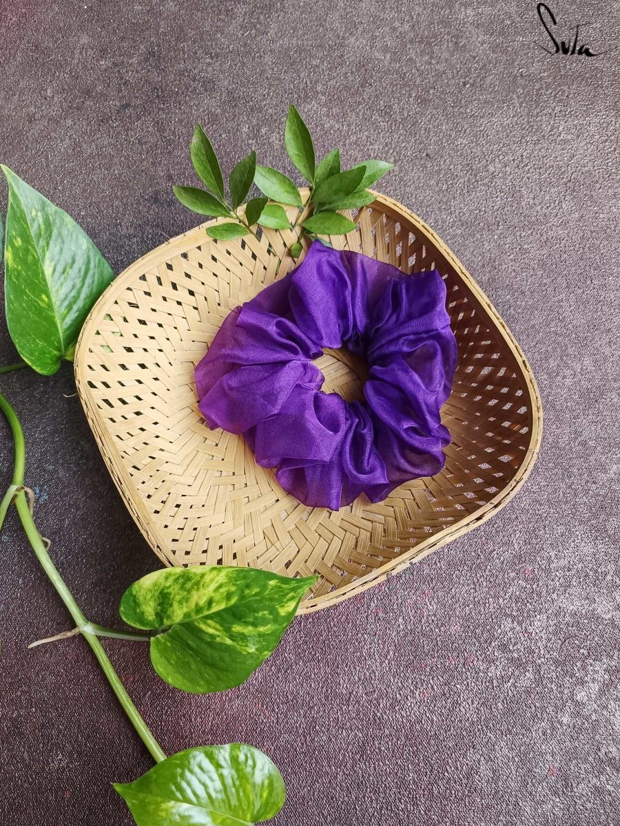The Purple Rose (Scrunchies) - suta