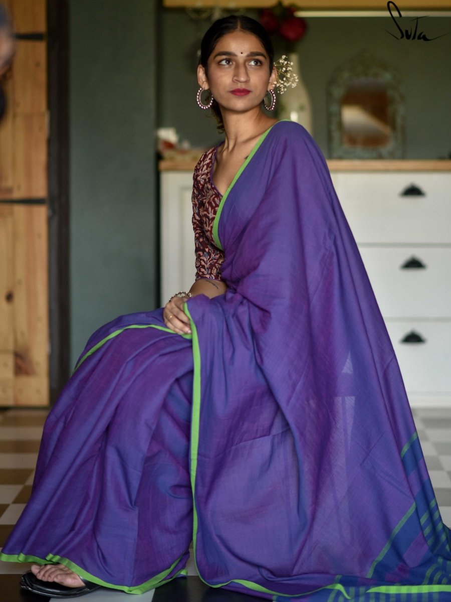 The Solo Orchid (Saree) - suta