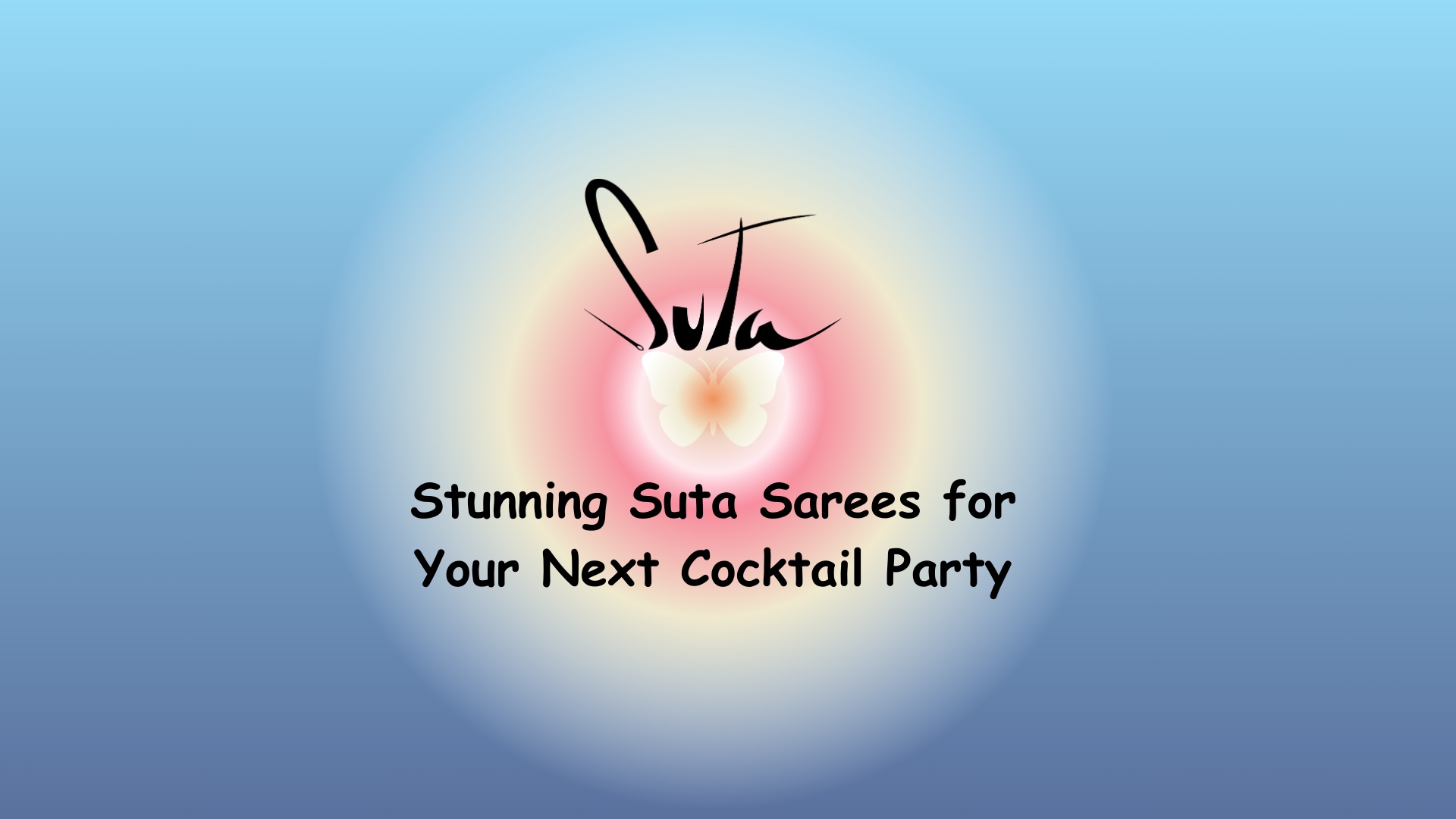 Stunning Suta Sarees for Your Next Cocktail Party