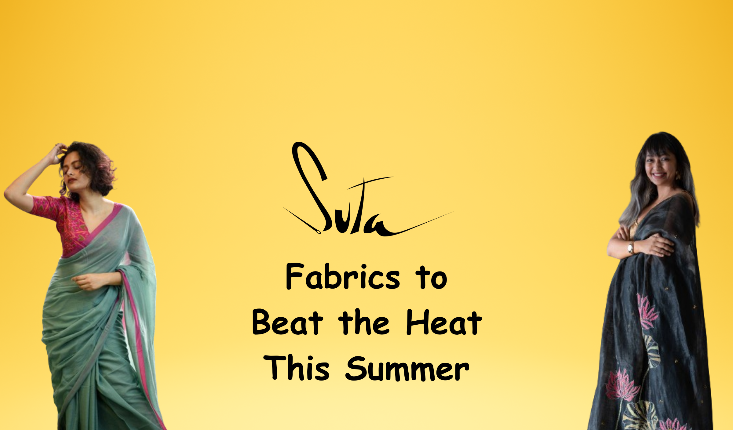 The Best Saree Fabrics to Beat the Heat This Summer