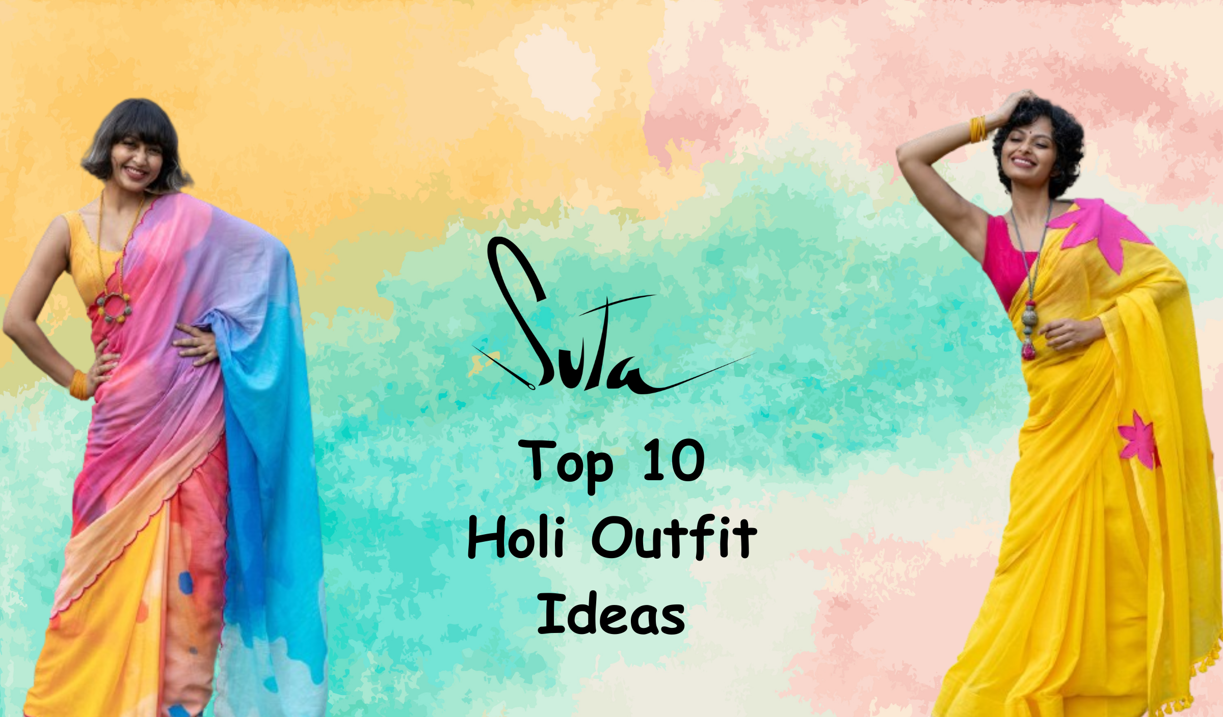 Celebrate Holi in Style: Top 10 Holi Outfit Ideas from Suta to Add Color to Your Wardrobe