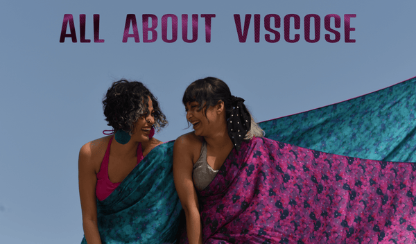 All about viscose sarees and why you need one in your wardrobe! - suta