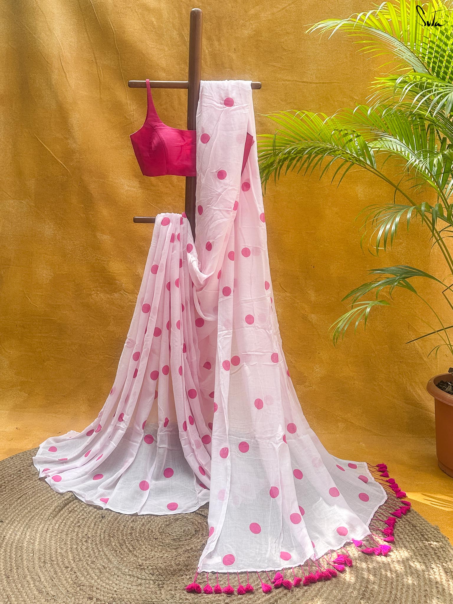 Pink Polka Charm