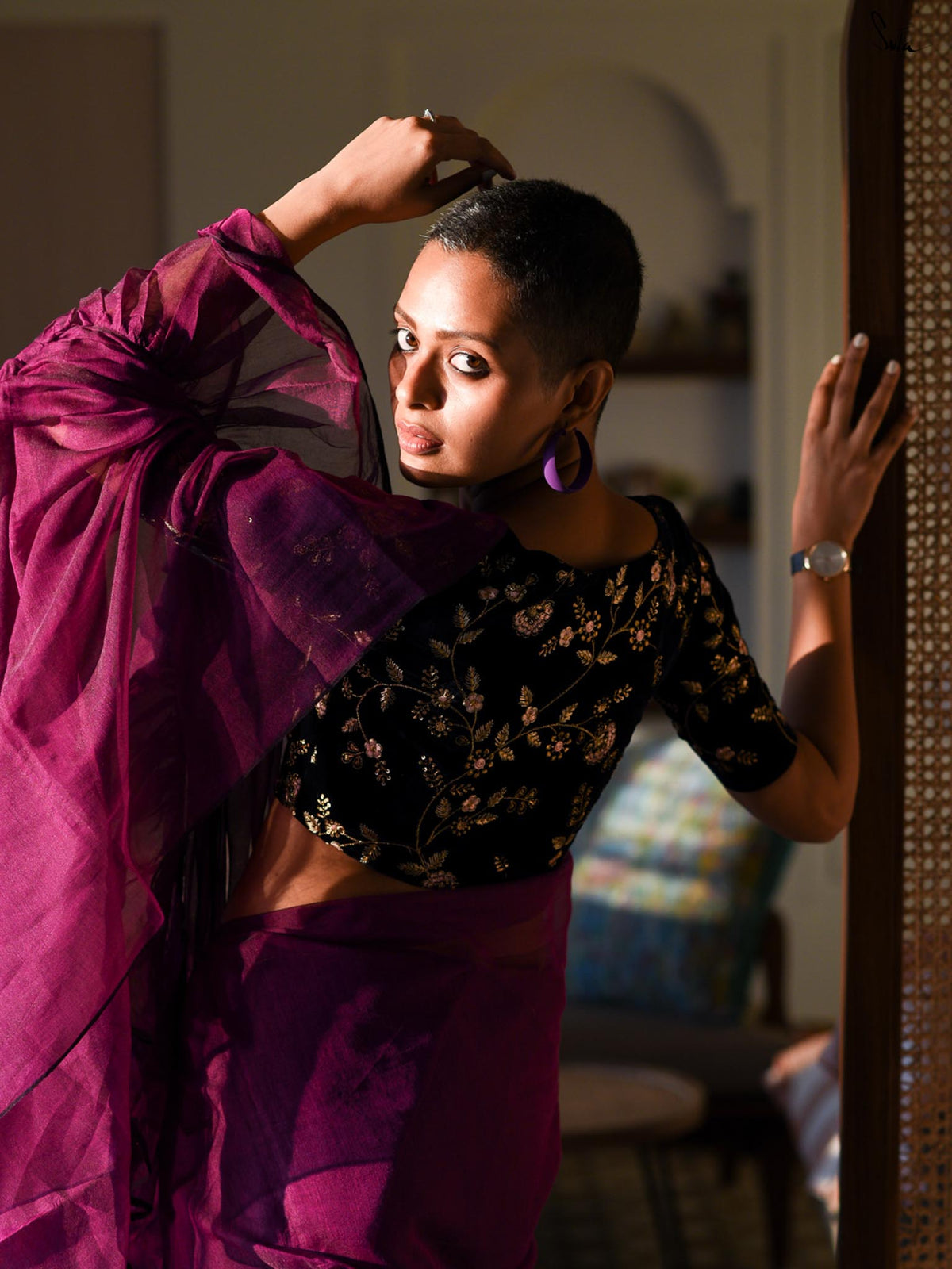 Play Around Ruffles Saree