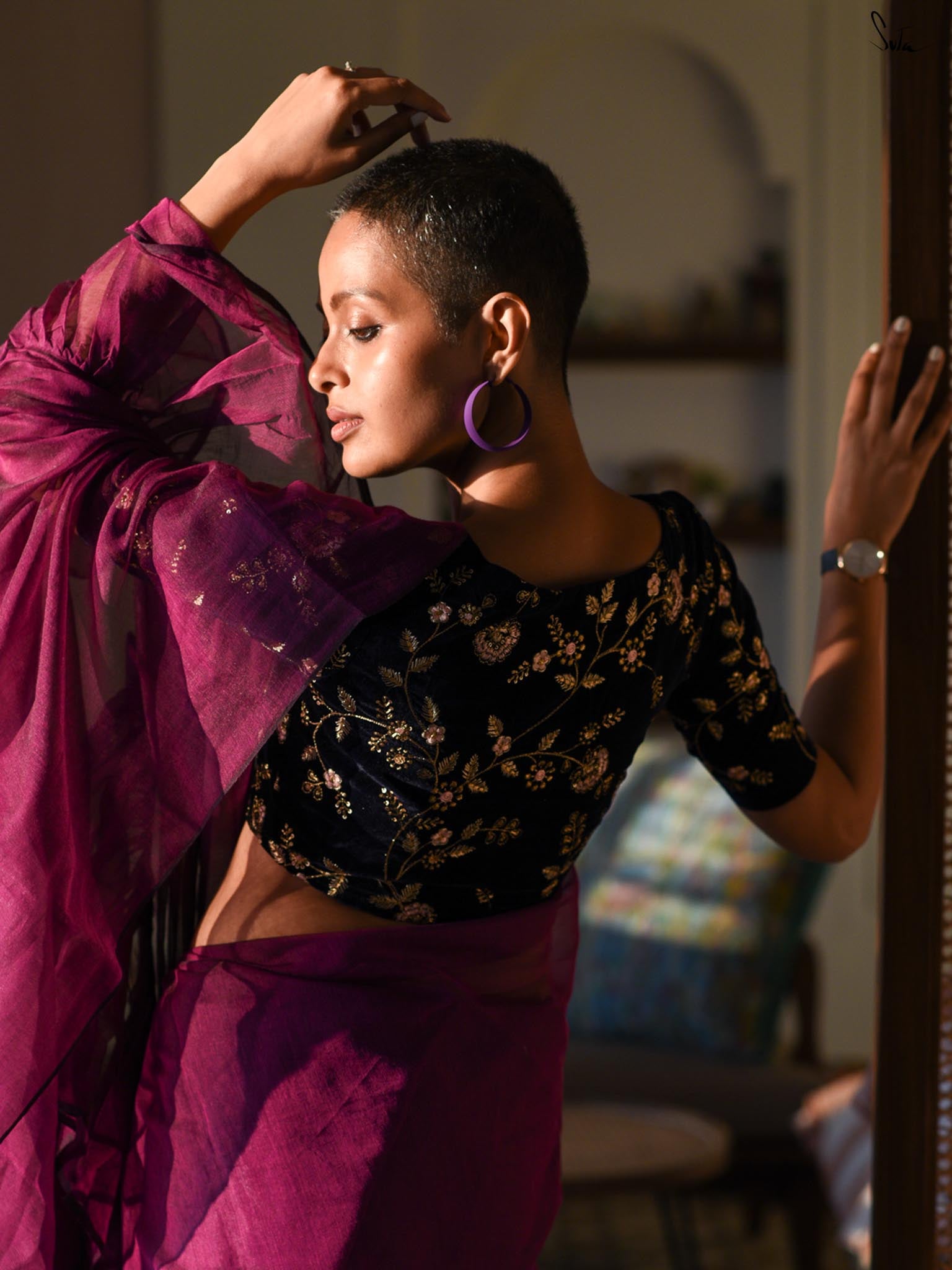 Play Around Ruffles Saree