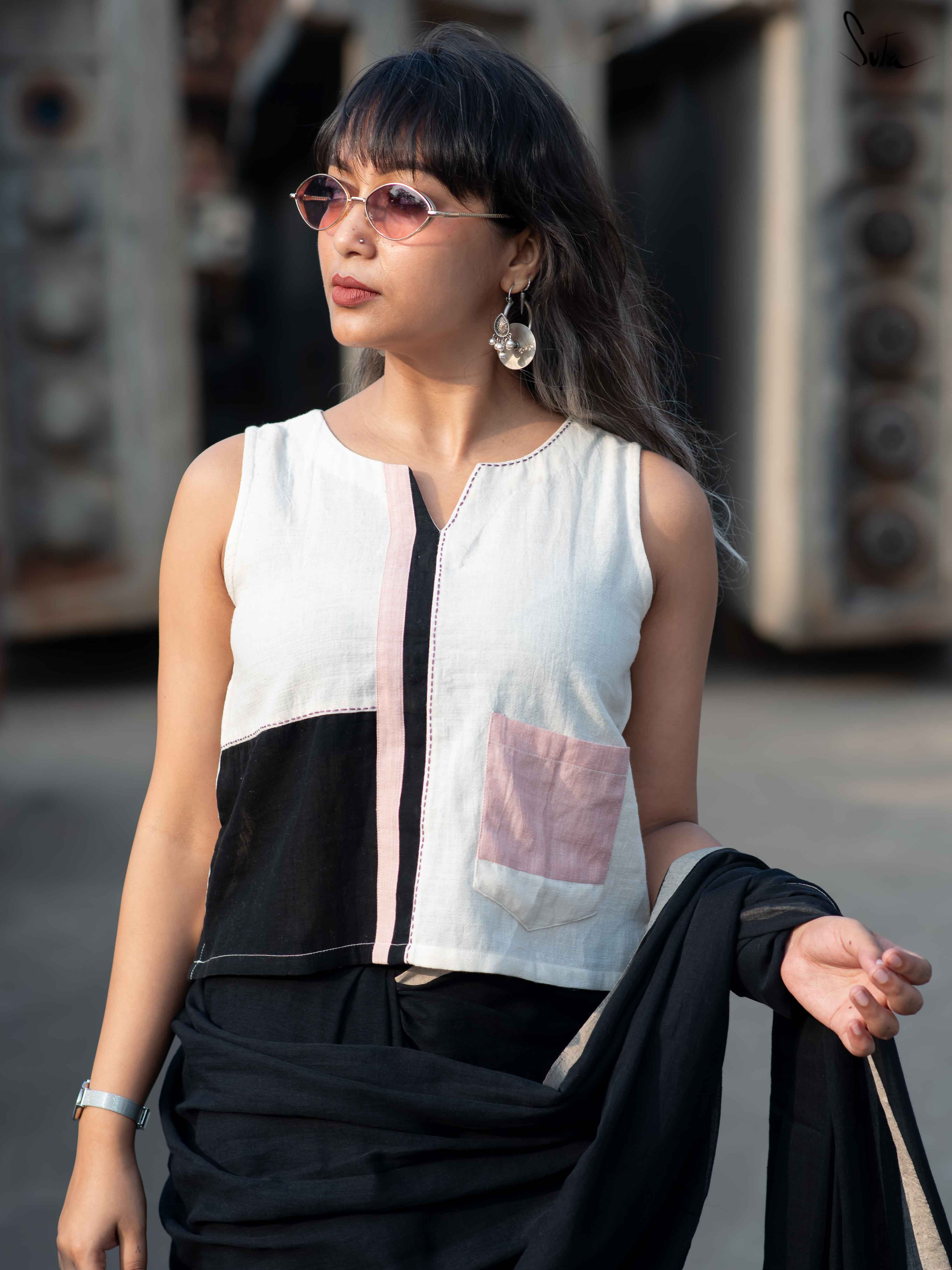 Buy KALIKA Fashion Women's Fish Lycra Cotton Saree Shapewear