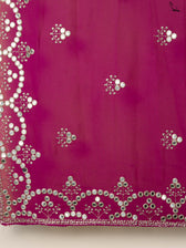 Garnet Saree