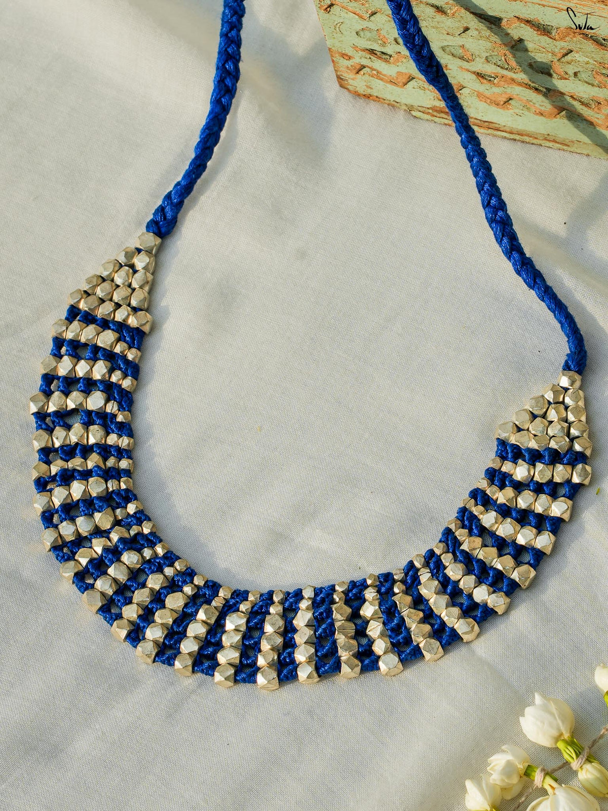 Akshaya (Handcrafted Dhokra Brass Neckpiece)