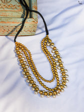 Amra (Handcrafted Dhokra Brass Neckpiece)
