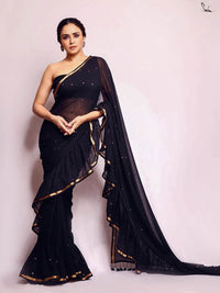 Gilted Black Swirls