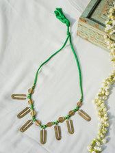 Anshi (Handcrafted Dhokra Brass Neckpiece)