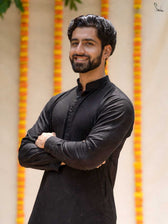 Shimmering Coal (Kurta)