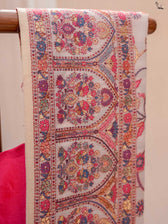 Chinar Pashm Multicolour Woolen Saree