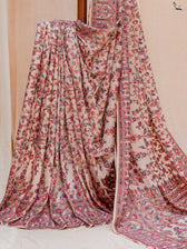 Chinar Pashm Multicolour Woolen Saree