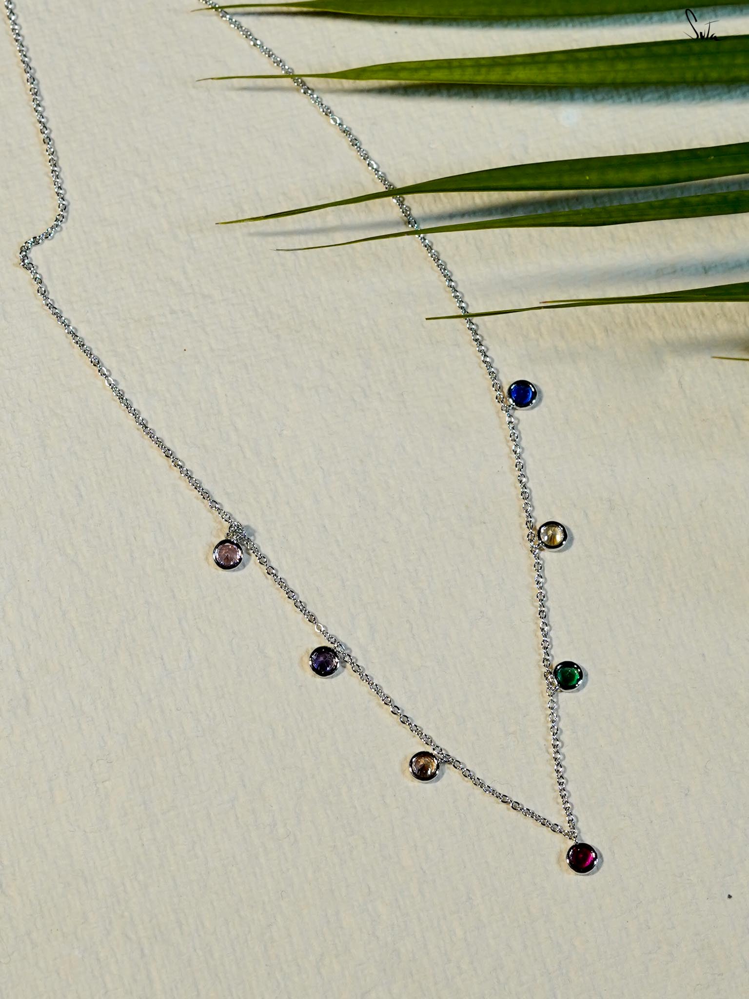 Stitched Droplets (Neckpiece)