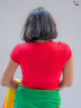 Laal Mohabbat (T-Shirt Blouse)