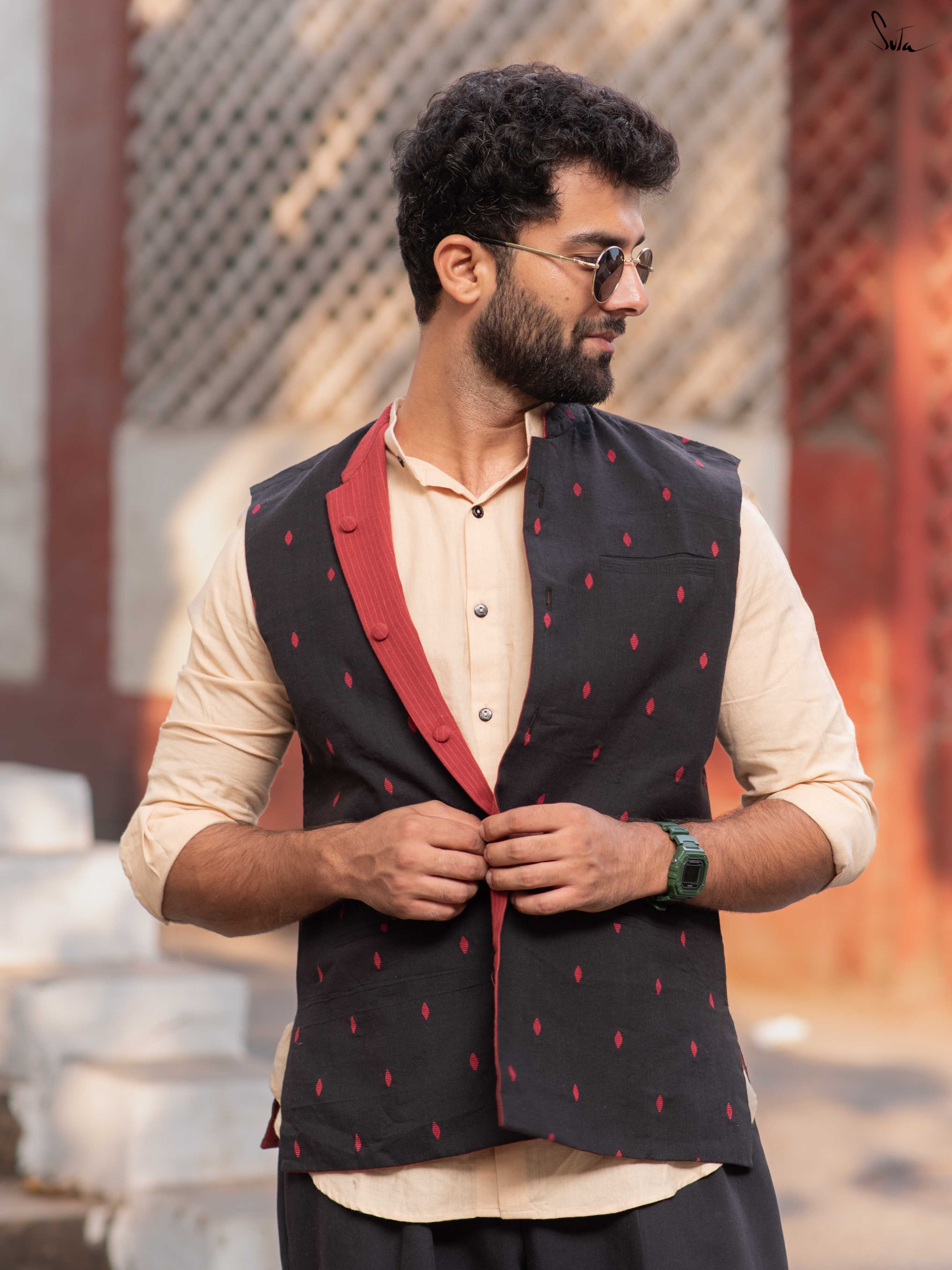 Do Energy (Reversible Nehru Jacket)