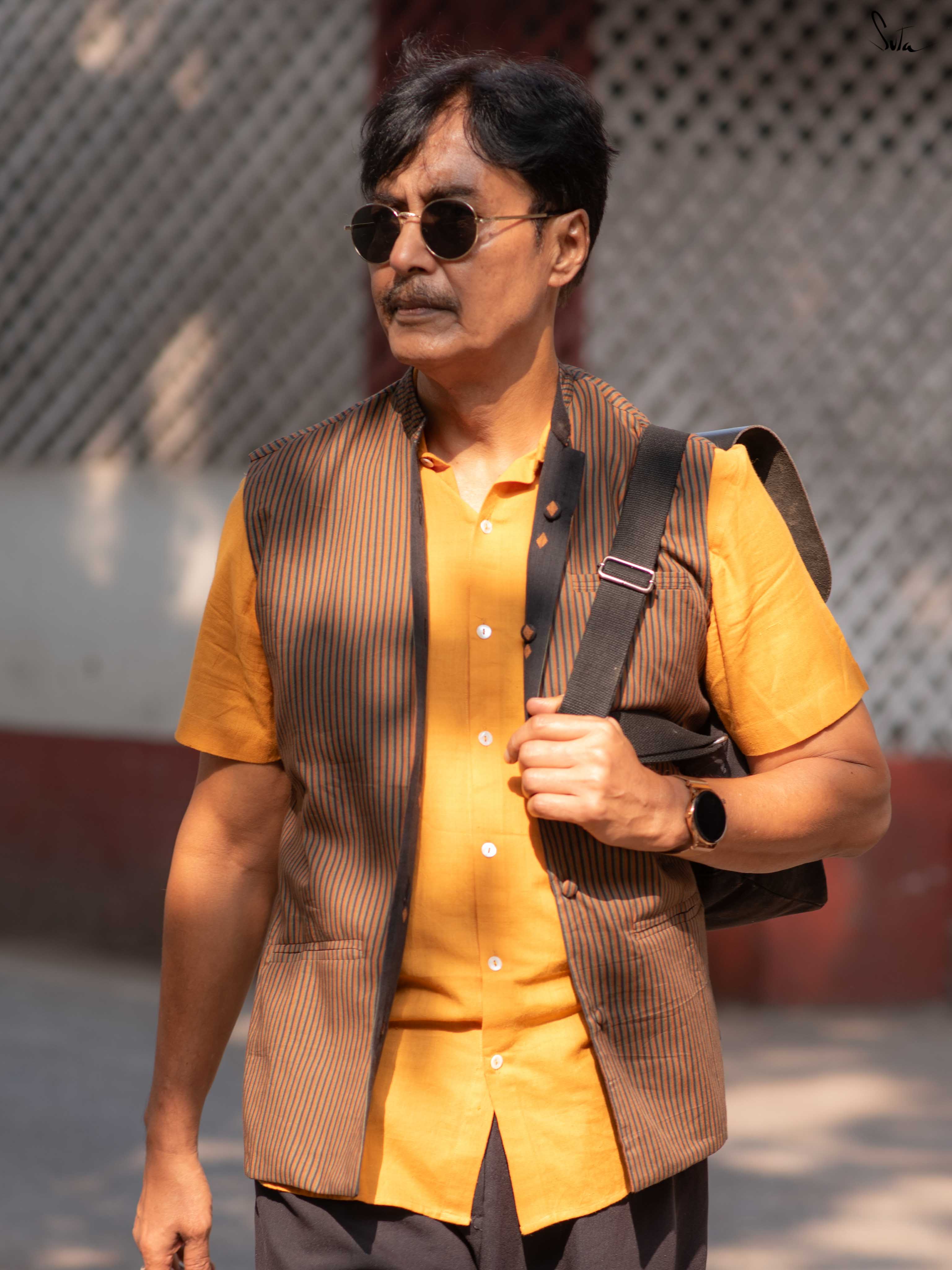 Do Scene (Reversible Nehru Jacket)