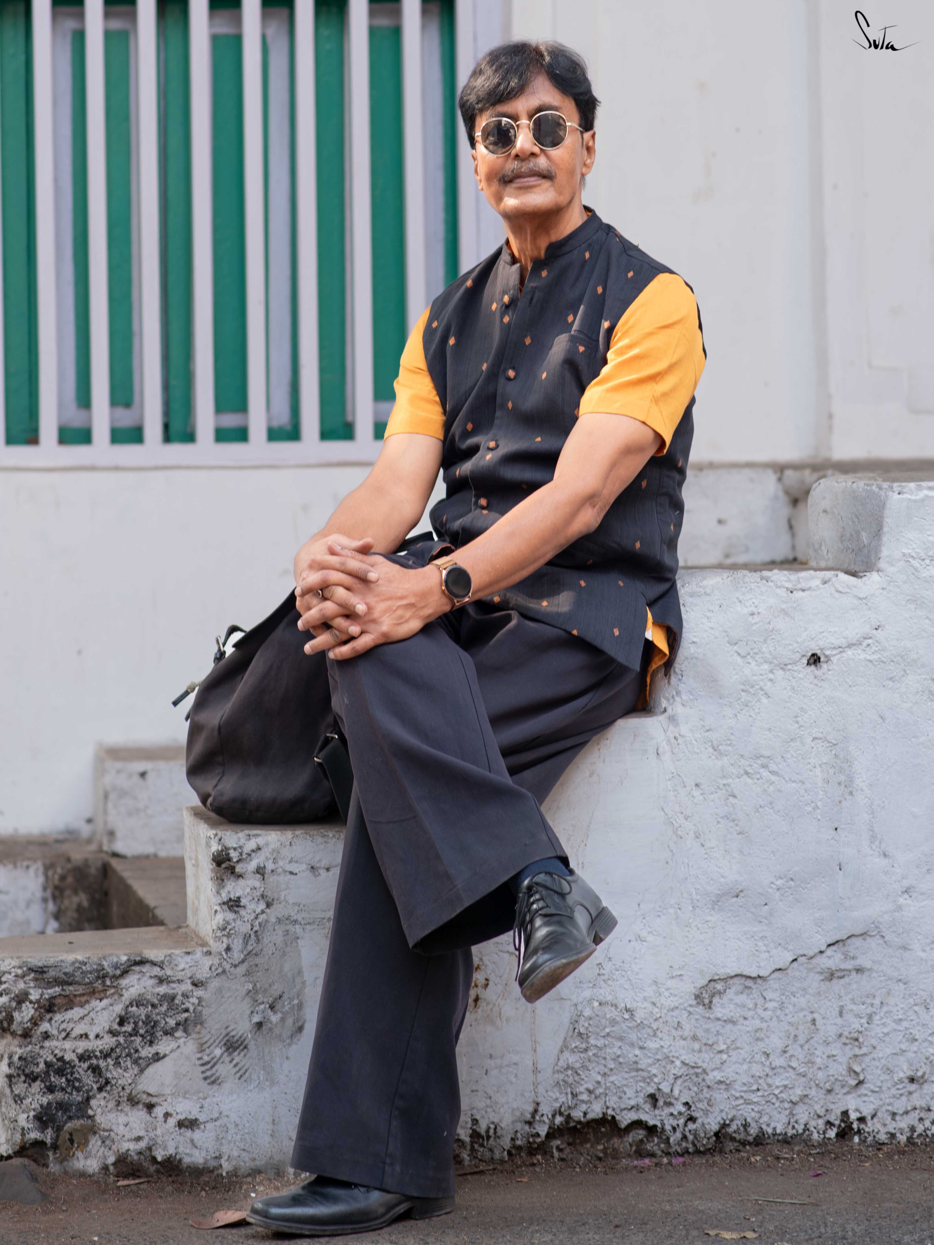 Do Scene (Reversible Nehru Jacket)