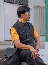 Do Scene (Reversible Nehru Jacket)