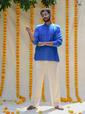 Kyun Itna Blue (Short Kurta)