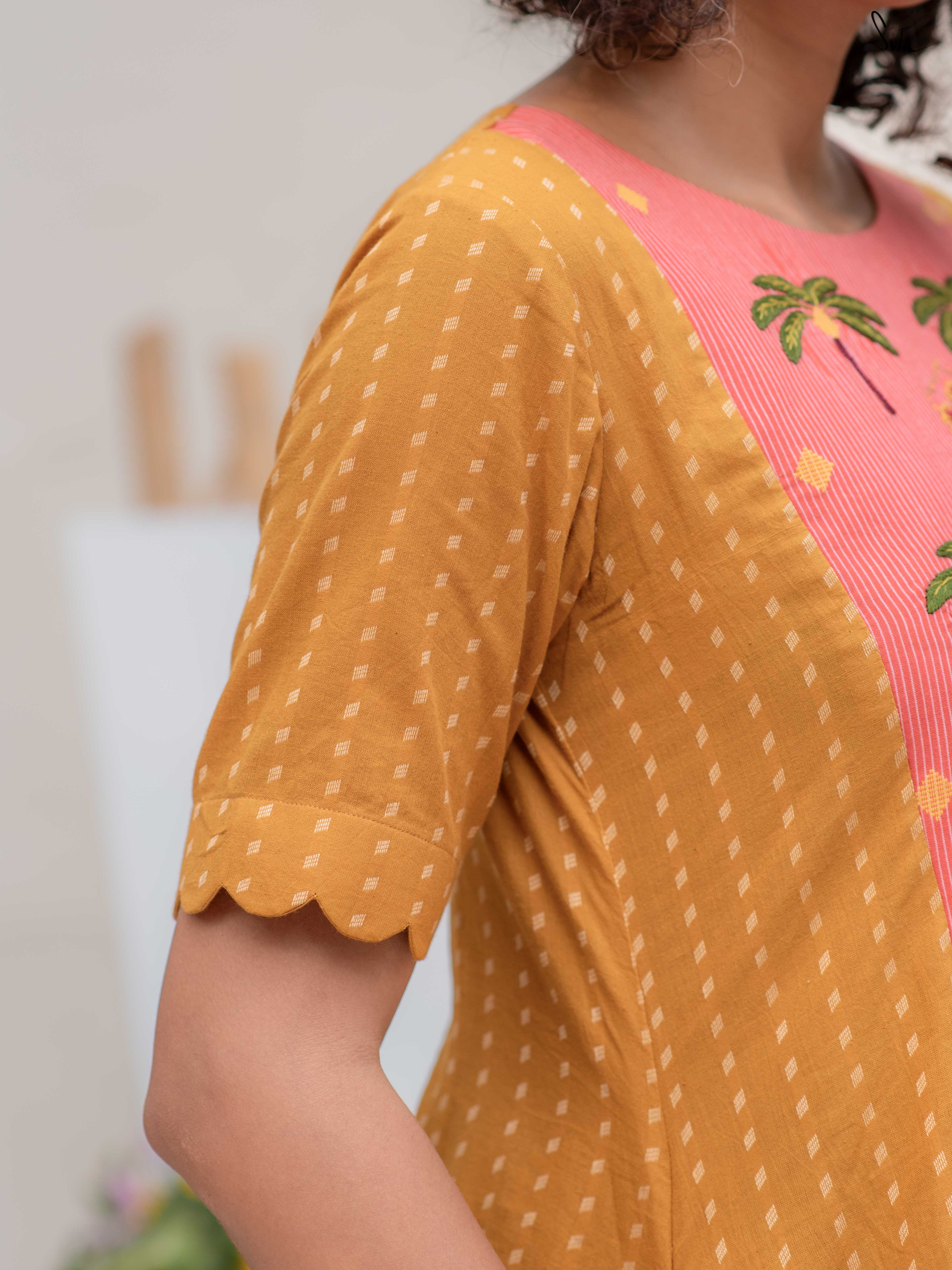 Ushno Pata (Kurta Set)