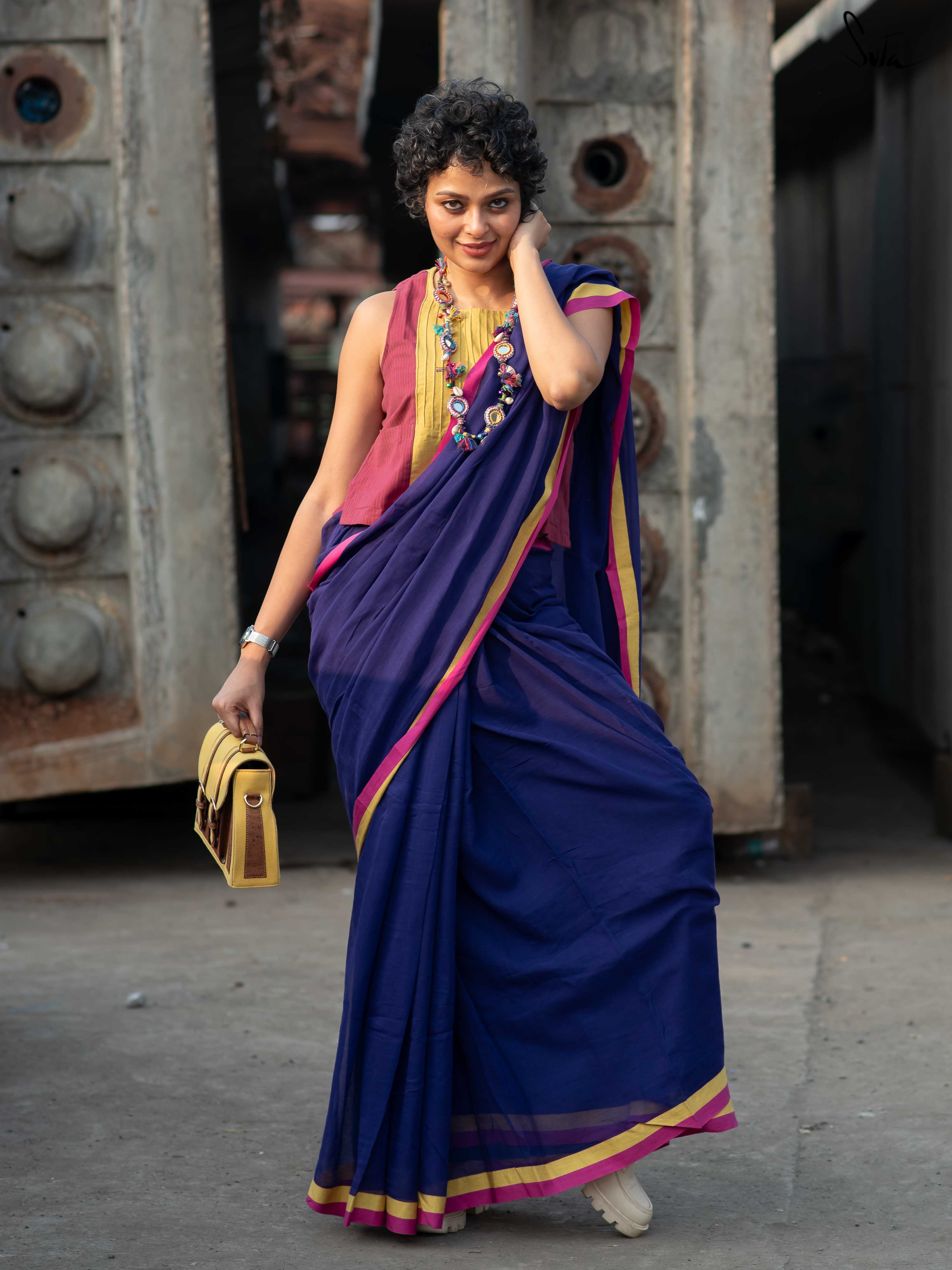 Dhoti Style Saree Wearing. How to drape a saree like a dhoti. Saree wearing  styles. - YouTube
