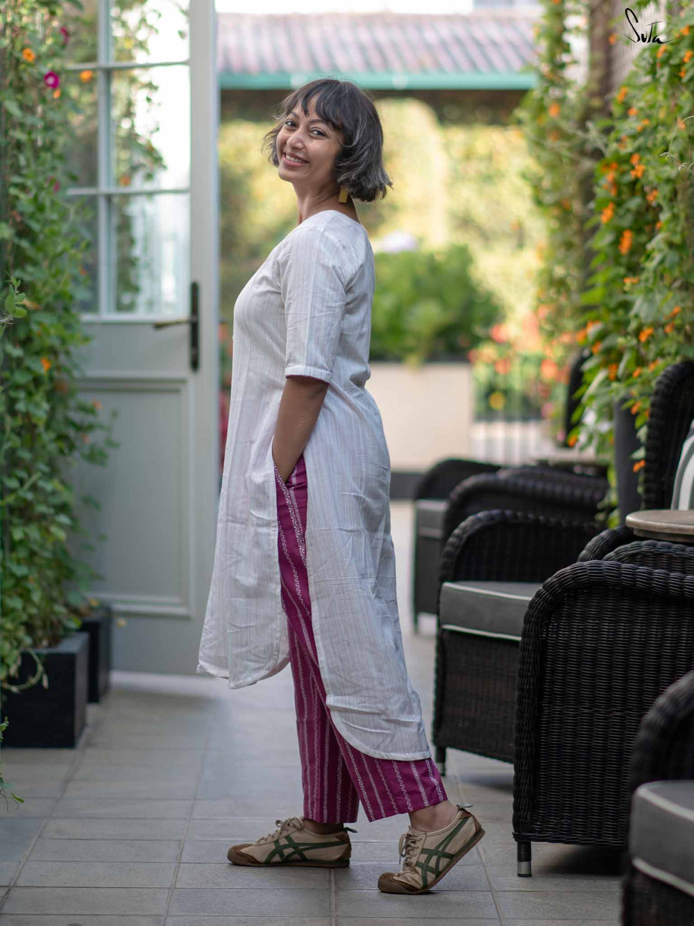 EleganceKnit Cotton Ensemble