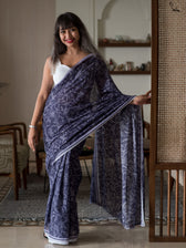 A Tale Of Violet Saree