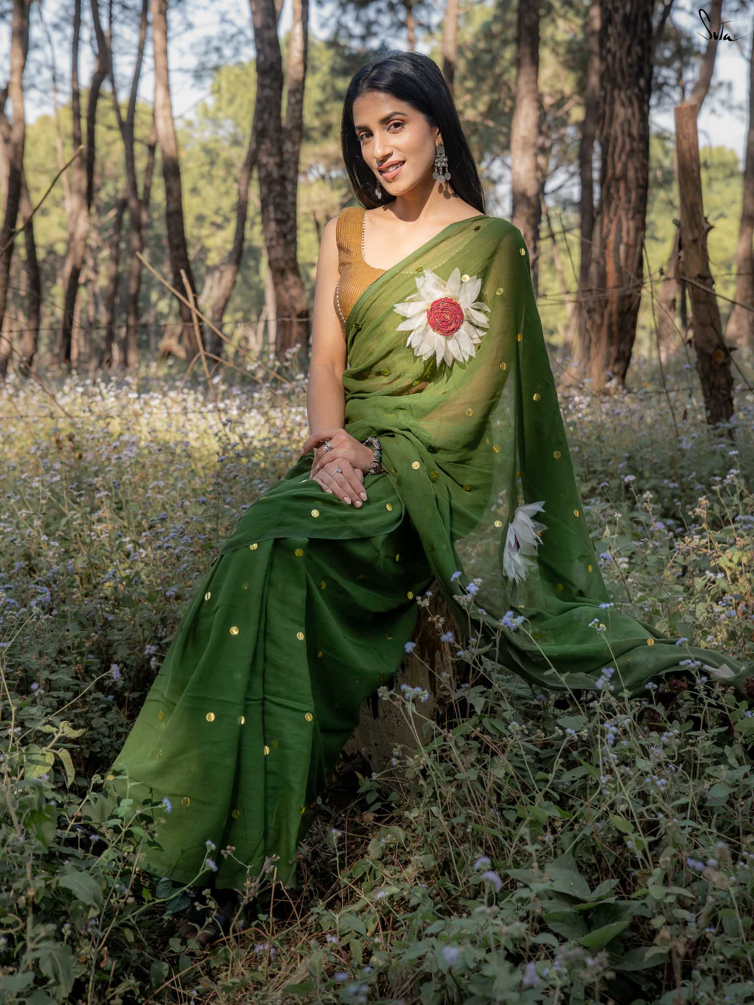 Dipped In Olive Sunflower