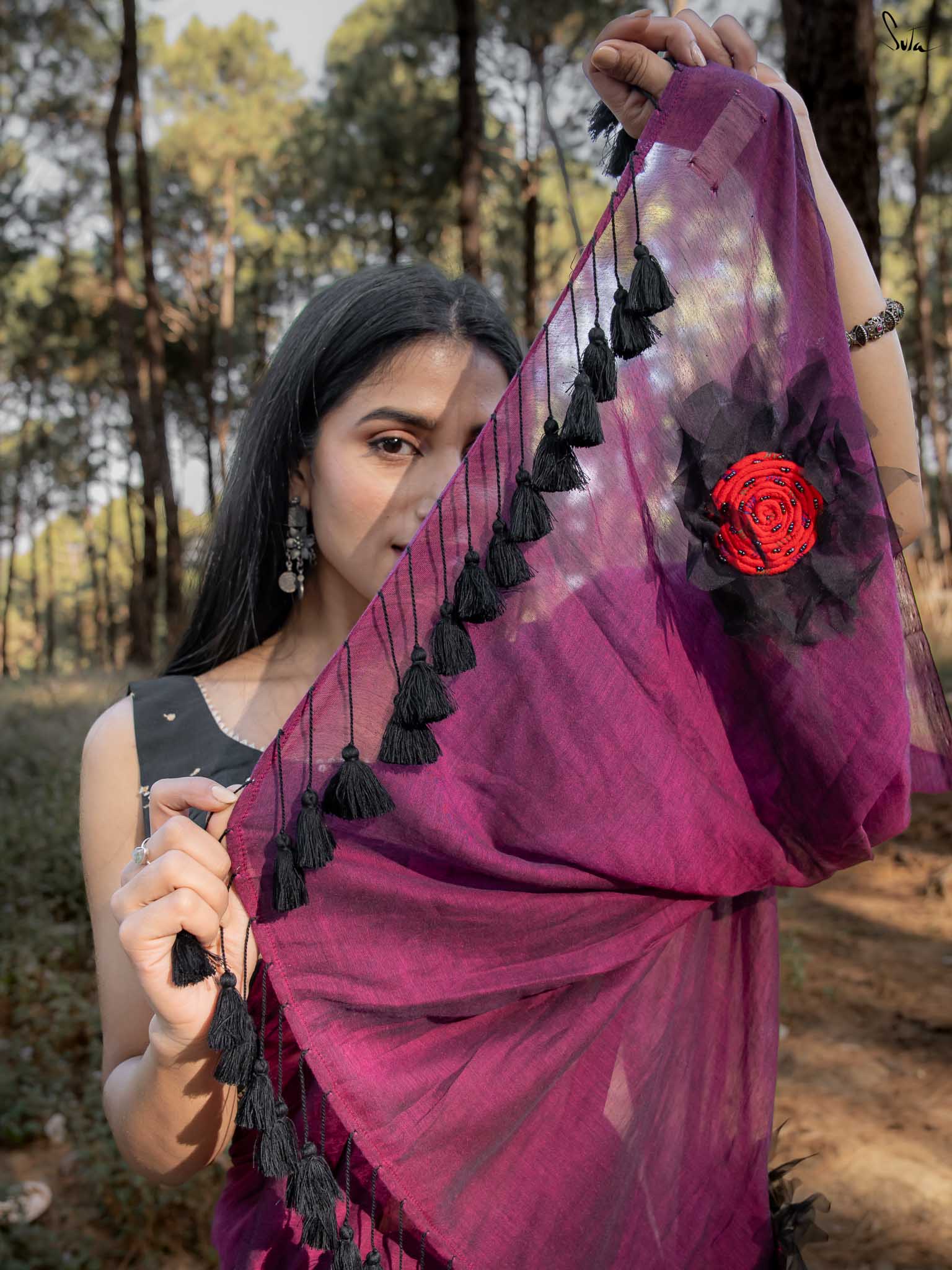 Dipped In Wine Sunflower