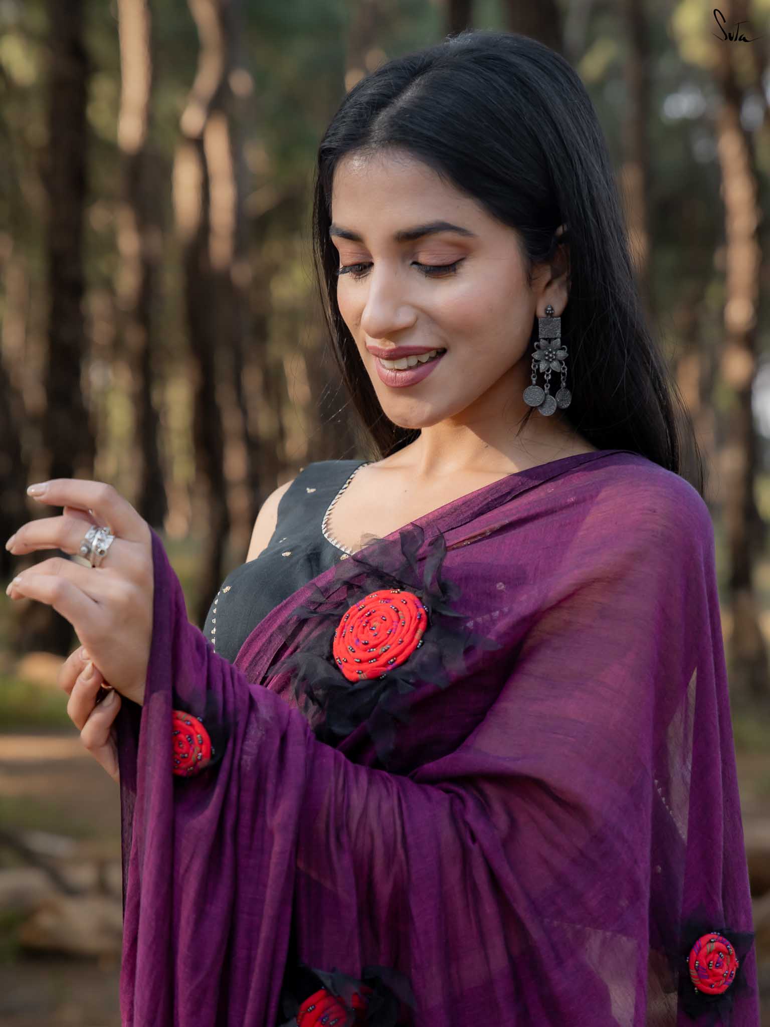 Dipped In Wine Sunflower