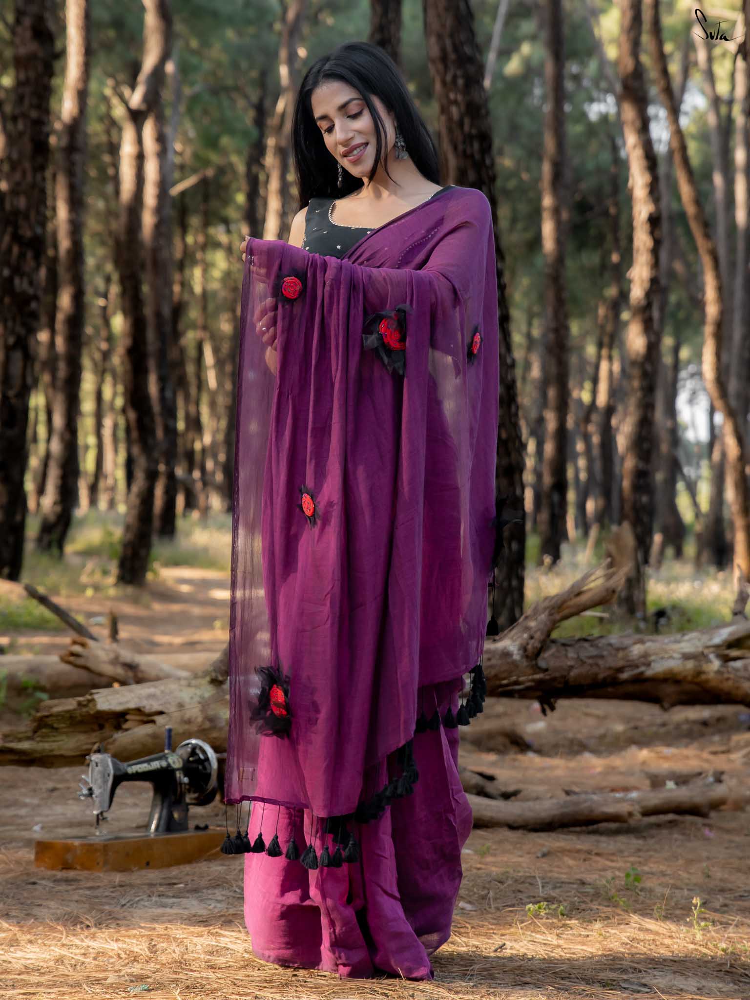 Dipped In Wine Sunflower