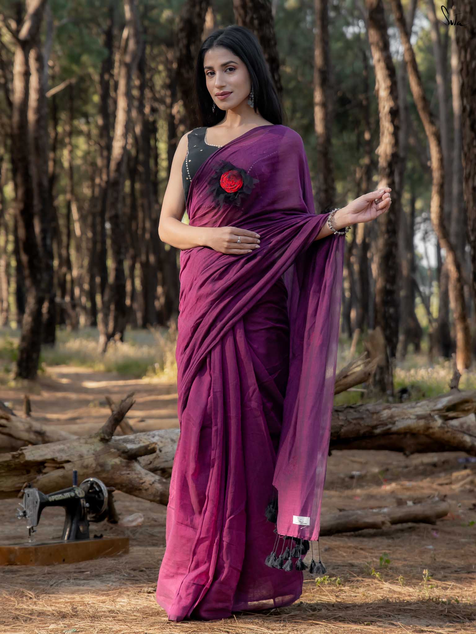 Dipped In Wine Sunflower