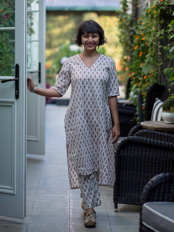 DILLY DALLY LONG KURTA SET