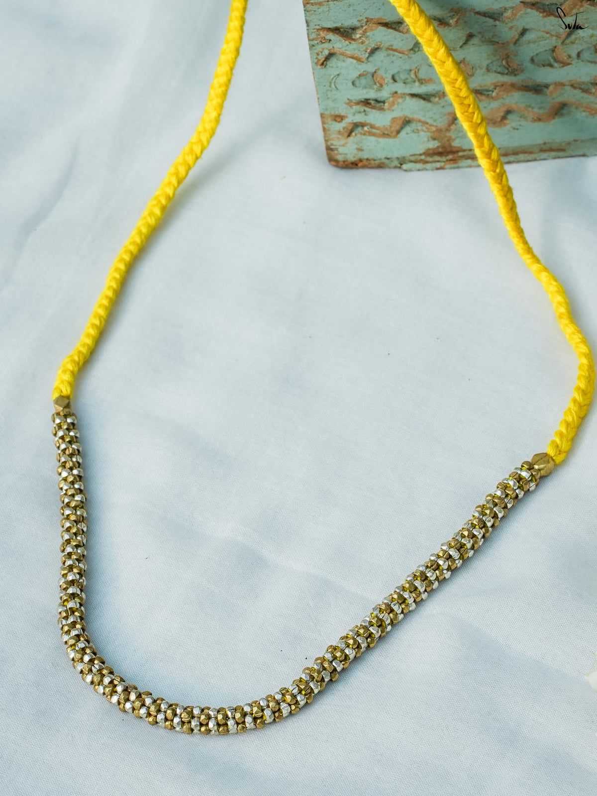 Durva (Handcrafted Dhokra Brass Neckpiece)