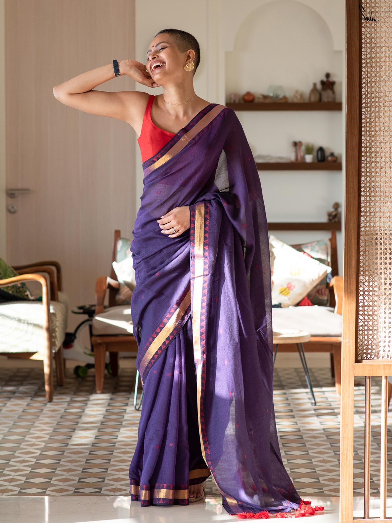 Gone With The Wild Saree