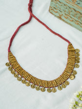 Hir (Handcrafted Dhokra Brass Neckpiece)