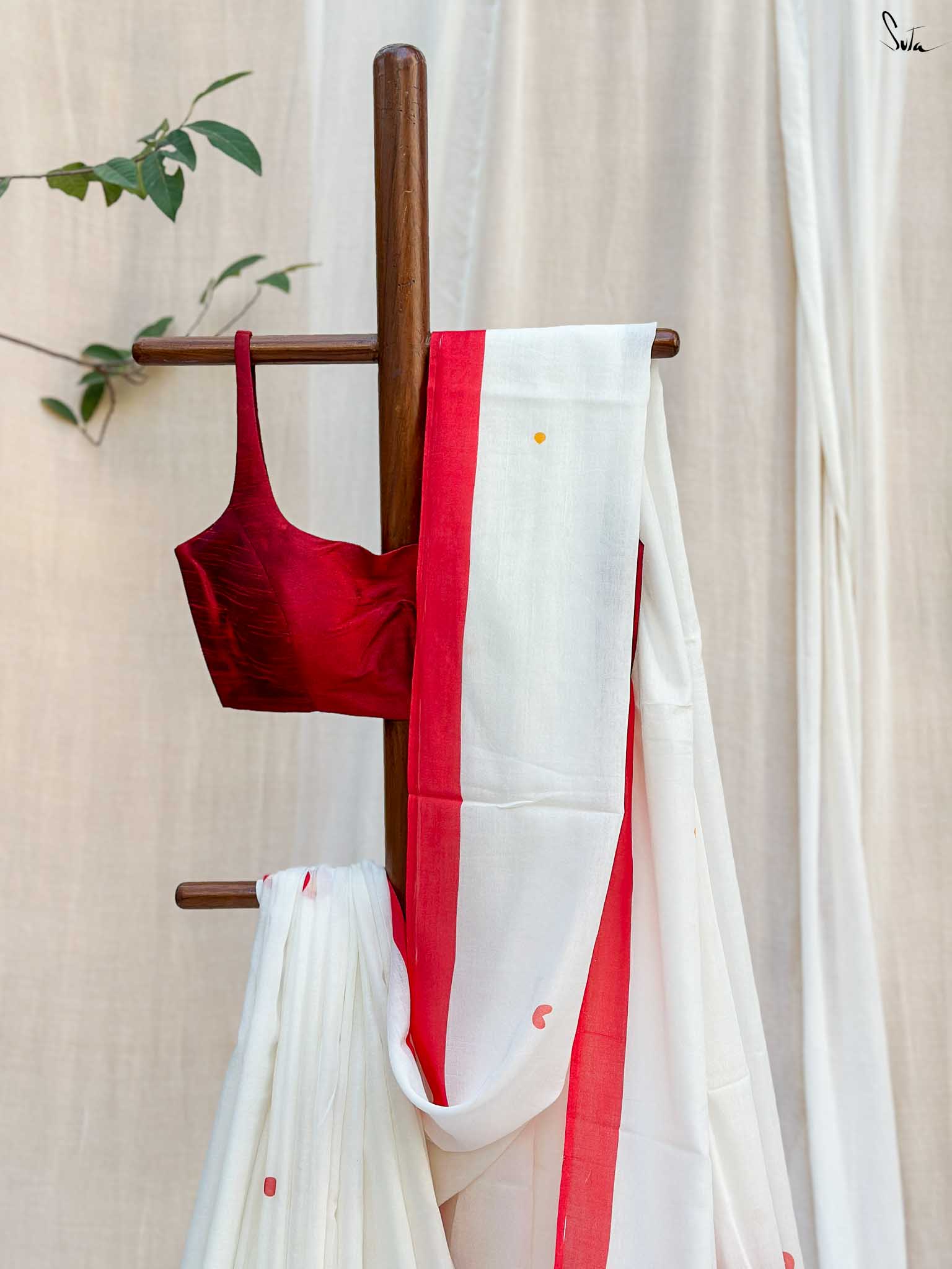 Ruby White Waves