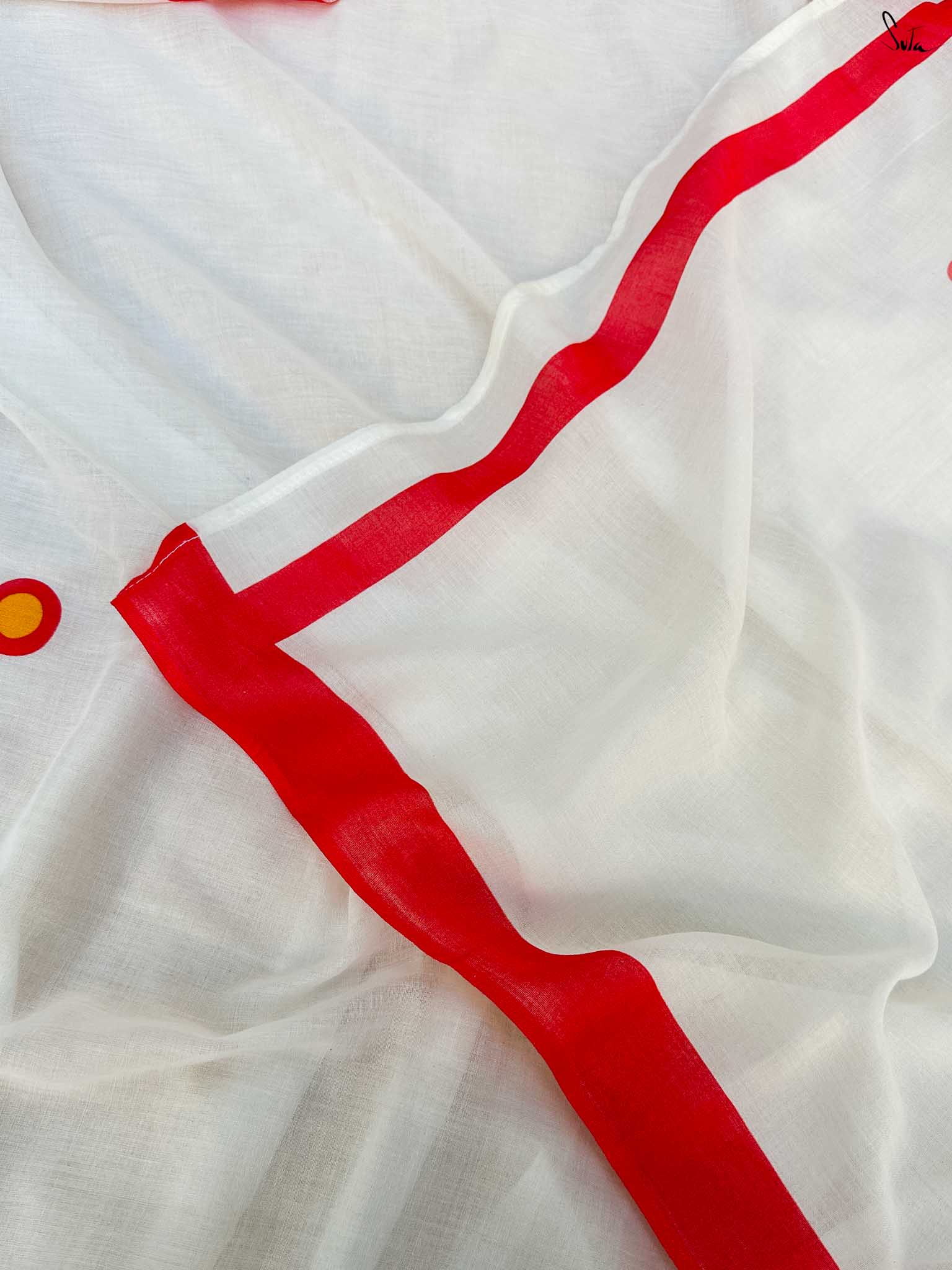 Ruby White Waves