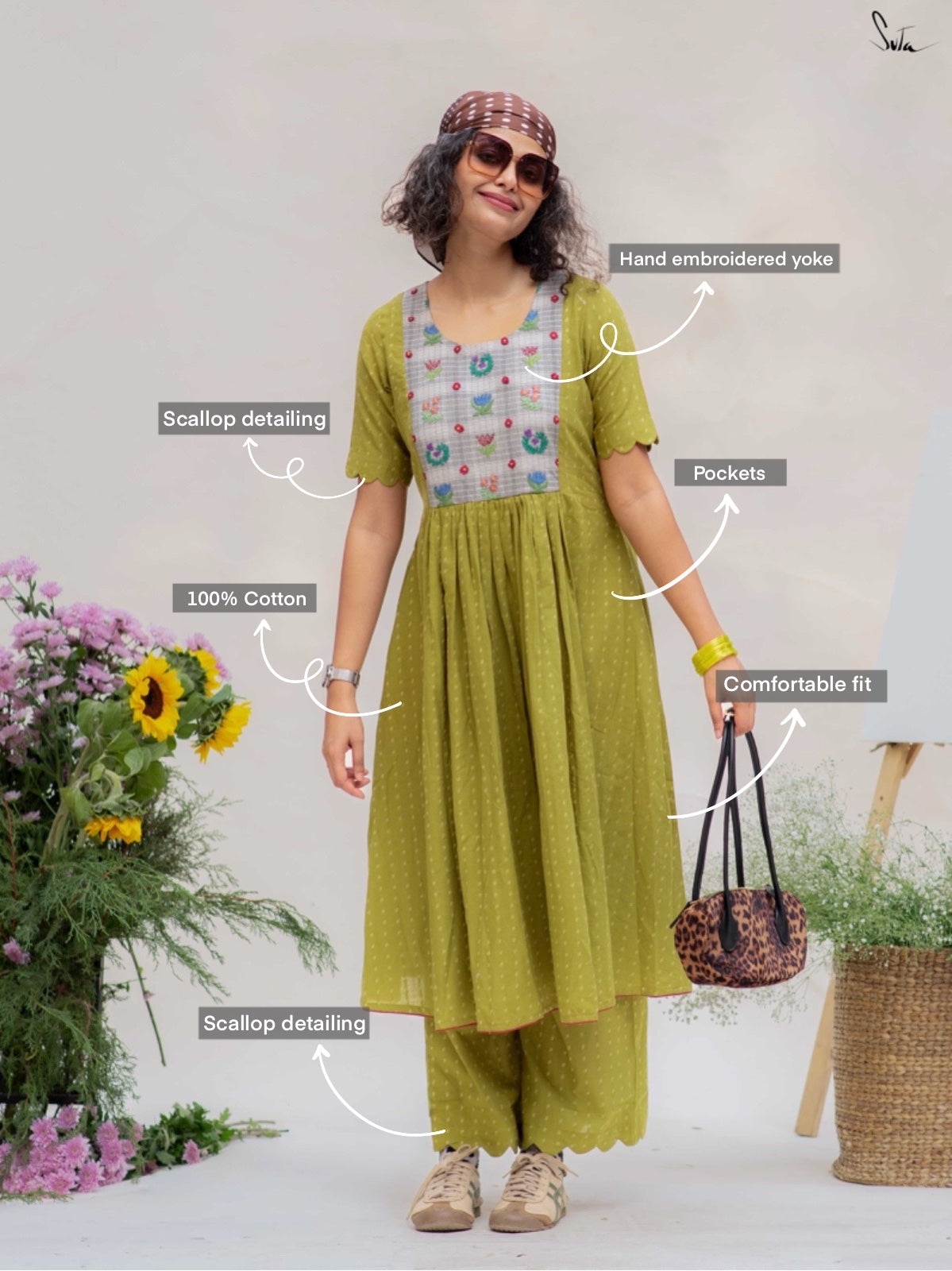 Jhora Pata (Kurta Set)