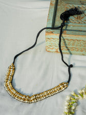 Ila (Handcrafted Dhokra Brass Neckpiece)